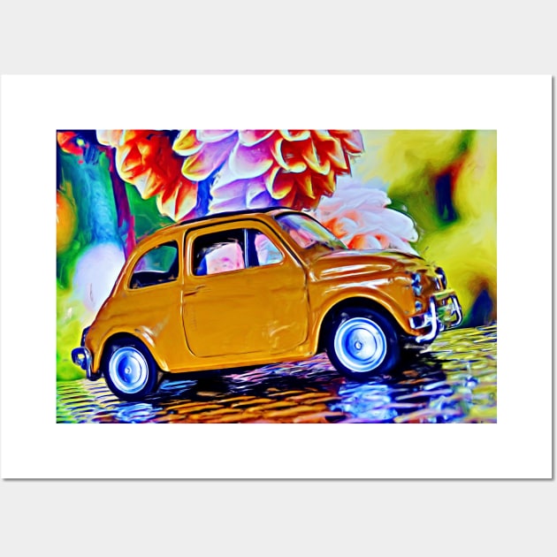 Fiat 500L Surreal Wall Art by DeVerviers